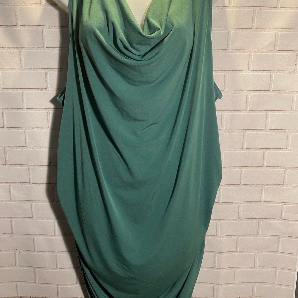 Torrid new size 4x green blouse